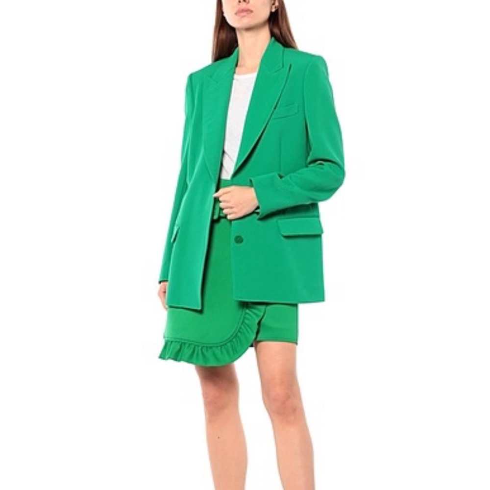 Stella McCartney green blazer perfect condition/ wear only once/ 100% wool